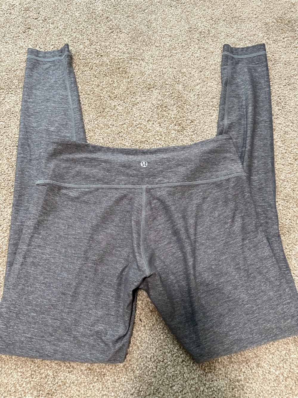 lululemon athletica Gray Seamless Leggings